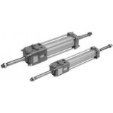 SMC Specialty & Engineered Cylinder C(D)LA2W, Locking Air Cylinder, Double Acting, Double Rod
